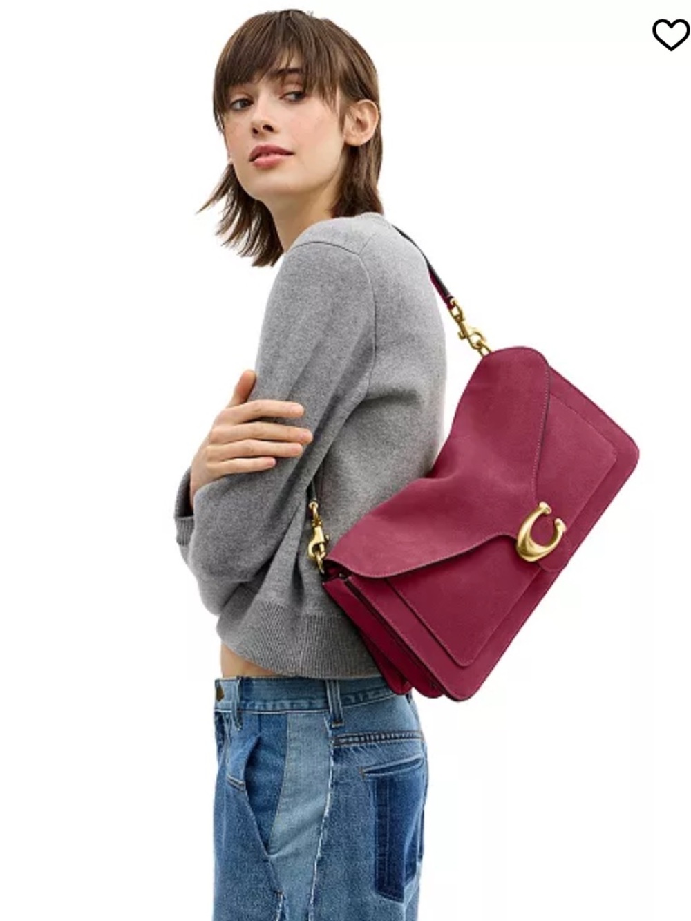 Coach Fuchsia Tabby